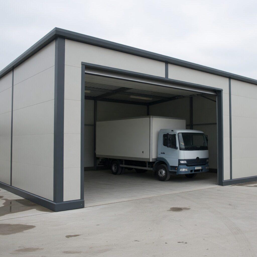 Fertiggarage für einen einzelnen LKW – wann diese Lösung reicht – IGCP GmbH