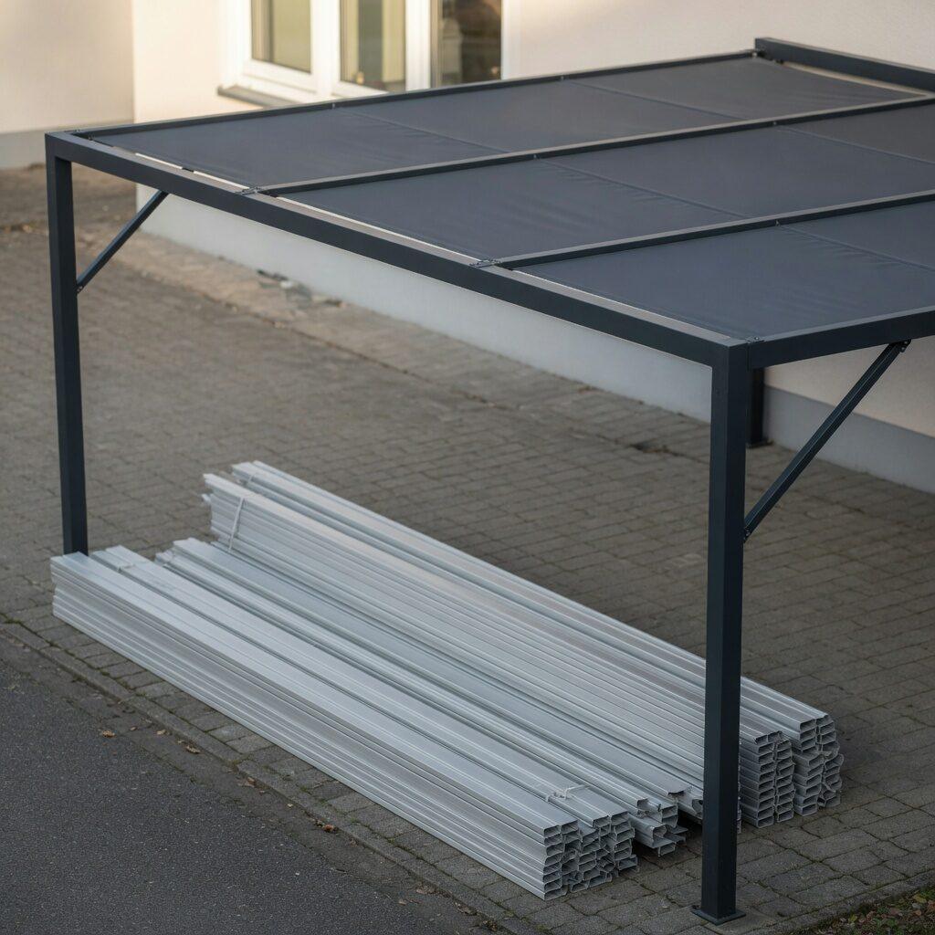 Materialwahl: Stahl oder Alu für Ihre Überdachung – IGCP GmbH